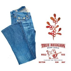 Rare TRUE RELIGION World Tour Jeans